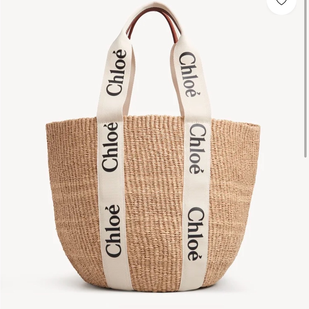 Chloe Tan and Cream Tote Bag - Picture 7 of 14